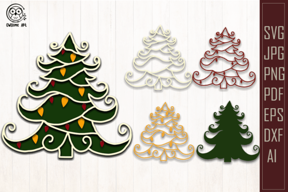 3D Christmas Tree Svg Review for Crafters