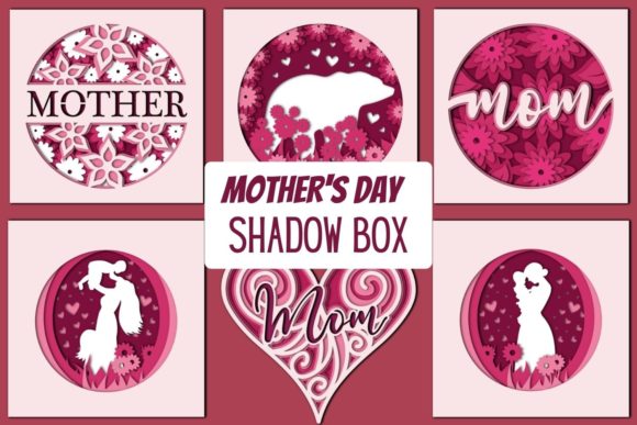 3D Mothers Day Shadow Box: A 3D SVG Review for Modern Publishers