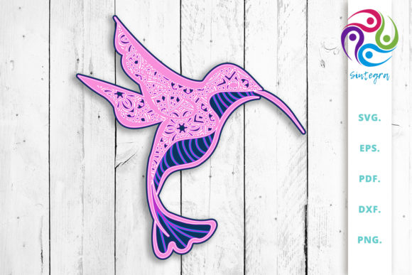 3D Multi Layer Hummingbird Cut File: A 3D SVG Shapes Review