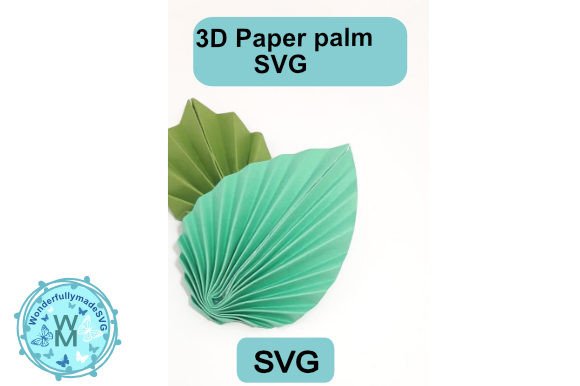 3D Palm Svg, Paper Palm Svg, Palm Svg: A Publisher’s Review of This Shapes Asset