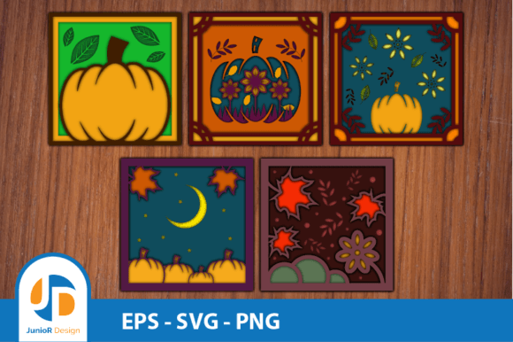 3D Shadow Box Autumn SVG Review