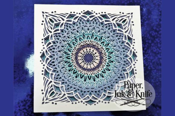 Mandala 4 3D Papercut Shadowbox: Laser Cutting & Shadow Boxes Review